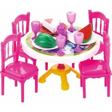 Kiddico Toys Yuvarlak Yemek Masası