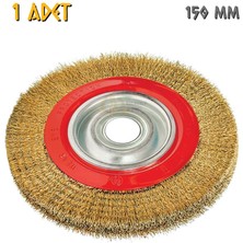 Sgs Çelik Tel Fırça - Saçaklı Dairesel - 150 Mm. - 1 Adet
