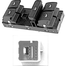 Hellux PRA.700157 - Cam Anahtarı Ön Sol Skoda -Vw Golf V-Vı-Touran I-Jetta Mk5-Mk6-Passat B6-B7-Tıguan I-Polo V- Amarok-Fabıa Iı - Octavıa Iı - Yetı