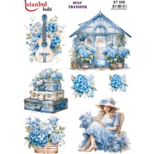 E Hobici Sulu Transfer Kağıdı 25X35CM ST-859