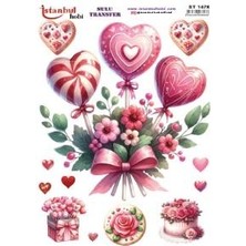 E Hobici Sulu Transfer Kağıdı 25X35CM ST-1478