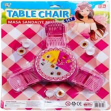 Kiddico Toys 12'li Sürtmeli Sevimli Masa Sandalye Set