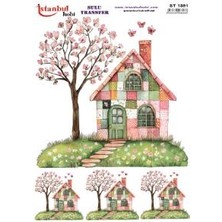 E Hobici Sulu Transfer Kağıdı 25X35CM ST-1391