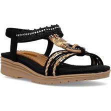 Guja 25Y120-4 Kadın Comfort Taban Taşlı Sandalet