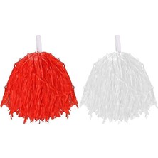 urfakent bilişim ve medya danışmanlık 1 Çift Kırmızı Beyaz Renklerde 23 Nisan Gösteri Ponponu