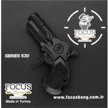 urfakent bilişim ve medya danışmanlık 530 Focus Bang Oyuncak Tabanca Series 530 Black-Füme-Saten