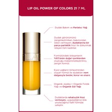 Clarins Doğal ve Hafif Bitişli,parlak Görünüm Veren Besleyici ve Nemlendirici Dudak Yağı Sarı