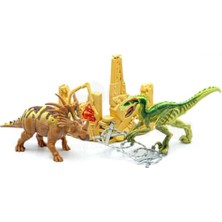 urfakent bilişim ve medya danışmanlık Nessiworld Clash Dino Face-Off Oyun Seti