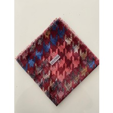 Renkli Kazayağı Desen Tülbent Yazma