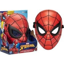 Scntoys Spiderman Maske Örümcek Adam Maske Elektronik Spiderman Maske Glow Fx Mask
