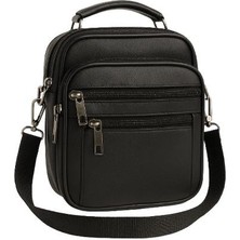 Shaco Design Vintage Hakiki Deri Çelik Kasalı Bel Çantası