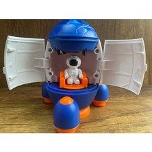 Scntoys Uzay Mekiği Uzay Aracı Astronot Kapıları Açılır Figür Yerinden Çıkar Oyuncak Uzay Araçları