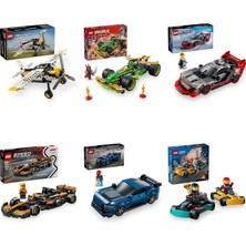 LEGO Araçlar Seti 923 (42198 + 71828 + 76921 + 77251 + 76920 + 60400)
