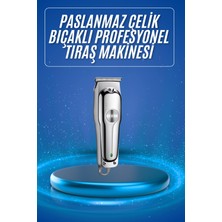 3 Taraklı Saç Sakal Düzeltici Traş Makinesi Seti Paslanmaz Çelik