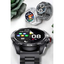 Akıllı Saat Sağlık ve Fitness Takibi Bluetooth Bağlantılı Dokunmatik Ekran