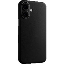 iPhone 17 Wonder Deri Magsafe Kapak - Siyah