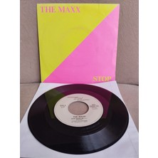 Plakperest The Maxx - Stop  - 1988 Belçika  Basım 45 Lik Plak 2.el