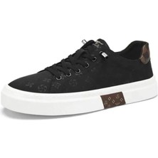 Guja 25Y501 40/44 Erkek Monogram Desenli Sneaker Ayakkabı