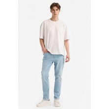 JACK & JONES Women's Jeans Jjxx Jxseoul Straight Mw Cre3001 Noos, Dark Blue Denim