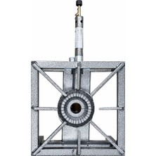 Yek Outdoor Yüksek Isılı Kare Volkan Ocak 33X33CM - Yer Ocağı