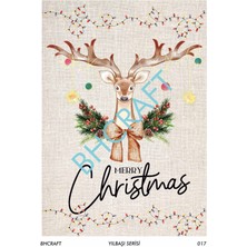 Bostancı Hobi Bh Craft Yılbaşı Serisi Pirinç Dekopaj NO:017