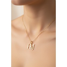 TabiTela 14 ayar altın kolye ucu H&J GM12043 0.5 gr