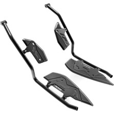 Xmax Techmax 250/300 2018-2025 Paspas Basamak Koruma Demir Seti Siyah Renk