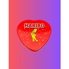 Heinz Haribo Yılbaşı Hediyesi Kalpli Teneke Kutu Mini Jelibon