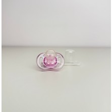 Bon Chic Baby 6-12 Ay Kapaklı Silikon Emzik Lila
