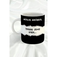 Sartre Art "acılar B*kire Gibidir" Özlü Sözlü Hediyelik Tasarım Kupa Bardak