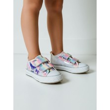 Gala Stil Gala  Şeffaf Önü Renkli Kız Çocuk Ayk