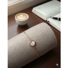 TrendyChic Hasır Zincirli Gold Kadın Saat