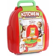 Kiddico Toys Candy Mutfak Seti Sırt Çantası -Dede