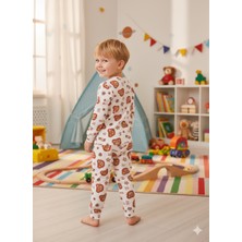 Selvira Desenli Çocuk Pijama Takımı