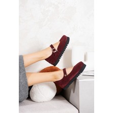 Uniqueqoop Ottawa Hakiki Deri Mantar Taban Ortopedik Kadın Yüksek Eva Babet