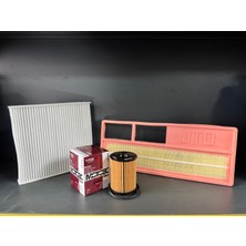 Fiat Linea: Sadece 2007 - 2011 Hava Filtresi-Yağ Filtresi-Polen Filtresi Set