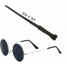 Harry Potter Asası ve Gözlüğü Seti