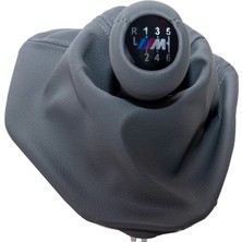 Wender Bmw Topuzlu Vites Körüğü E39 -6 Ileri- Man.şanz; Gri Suni Deri Işıklı -///m-