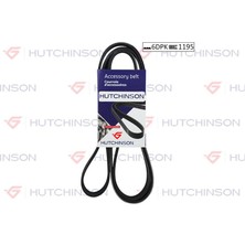 HUTCHINSON Hutchınson 6DPK1195 - 1195 Kdf 6 Kanallı Kayış Çift Kanallı Pas Ym Bora Golf Iv-Polo 68381D