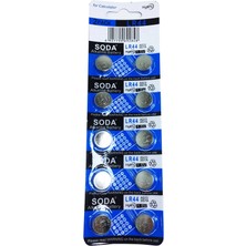 Soda AG13 LR44/357 Alkalin 10'lu Düğme Pil