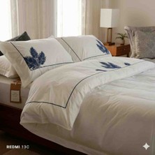 Karaca Home Calista %100 Pamuk Çift Kişilik Nakışlı Nevresim Takımı