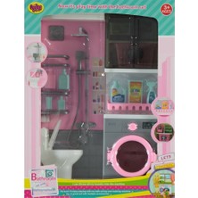Kiddico Toys Oyuncak Banyo Seti Pembe