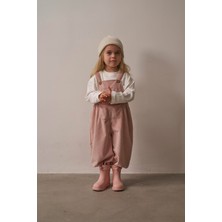 Oh la la Koala For Little Ones Pudra Childhood Velvet Çocuk Salopet Tulum