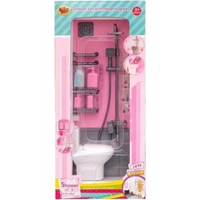 Kiddico Toys Kutulu Klozetli Banyo Setı