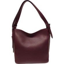 Atelier Terra Marea Callıon Bordo | Hakiki Deri Kadın Tote Omuz Çantası