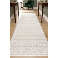 Leon Bukle Sisal Yolluk Dokuma Halı Naturel Jüt Kilim Mutfak Halısı Koridor Antre