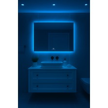 Digital Hayat Dikdörtgen Dokunmatik & Dimli Buton Işıklı Banyo Ayna 30X50 - 40X60 - 50X70 - 60X80