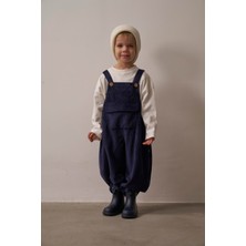 Oh la la Koala For Little Ones Lacivert Childhood Velvet Çocuk Salopet Tulum