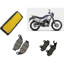 Motohane Hero X-Pluse 200 4V Cross Bakım Seti Ön-Arka Balata ve Hava Filtresi ( 2023 Yılı ve Sonrası)