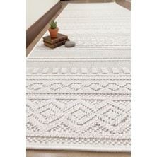 Leon Bukle Sisal Yolluk Dokuma Halı Naturel Jüt Kilim Mutfak Halısı Koridor Antre